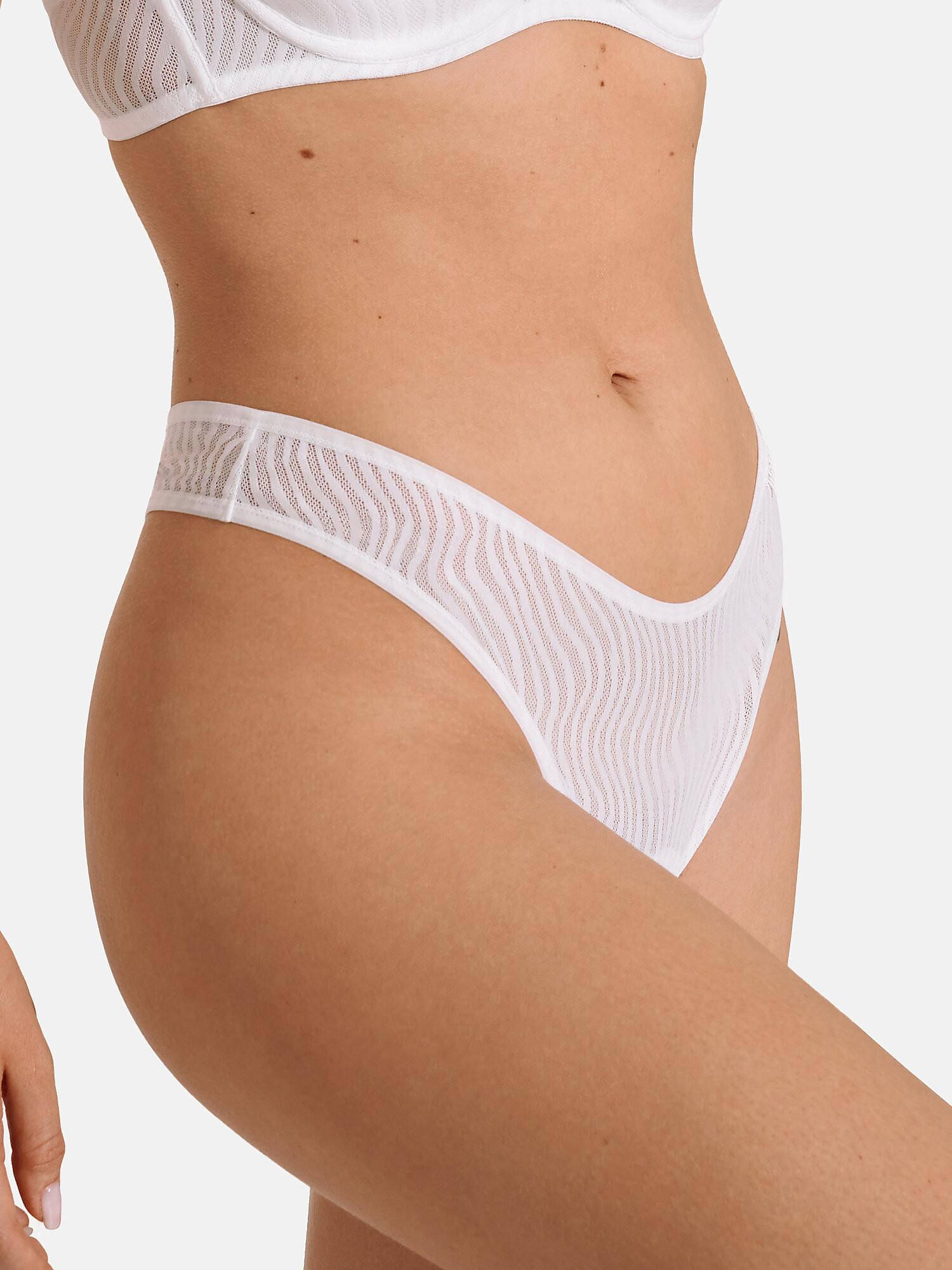 Image of String Mit Ausschnitt Nikki Unisex Weiss 36
