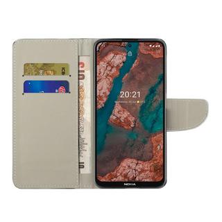 Cover-Discount  custodia Nokia X20 - Non toccare l'orso in pelle 