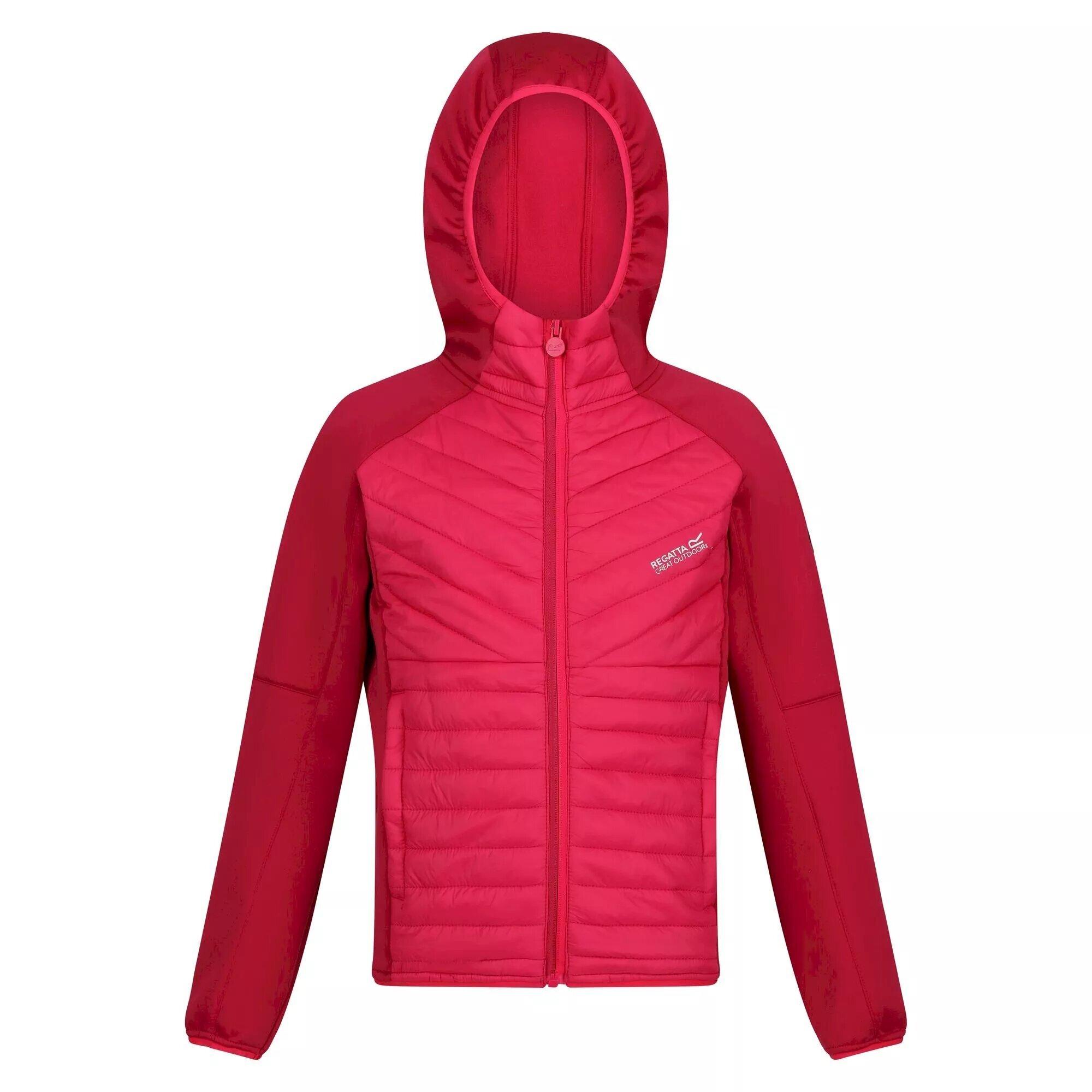Image of Kielder Hybrid Vi Jacke Jungen Pink 164