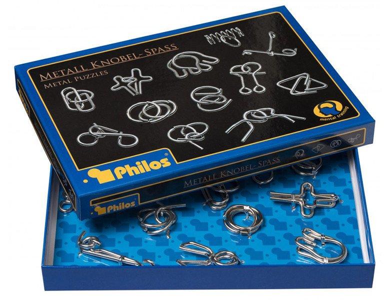 Image of Spiele Metall Knobel-Spass, 12er Set