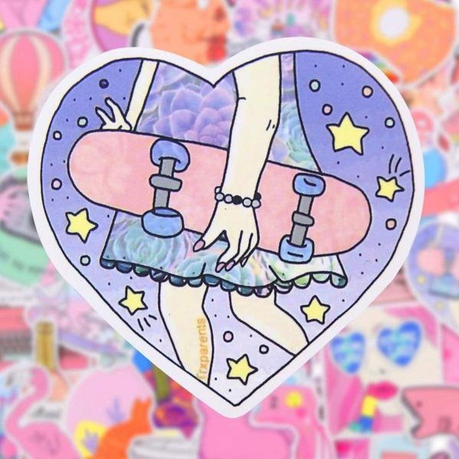 Gameloot Mega Pack d'Autocollants - Rose Mix  