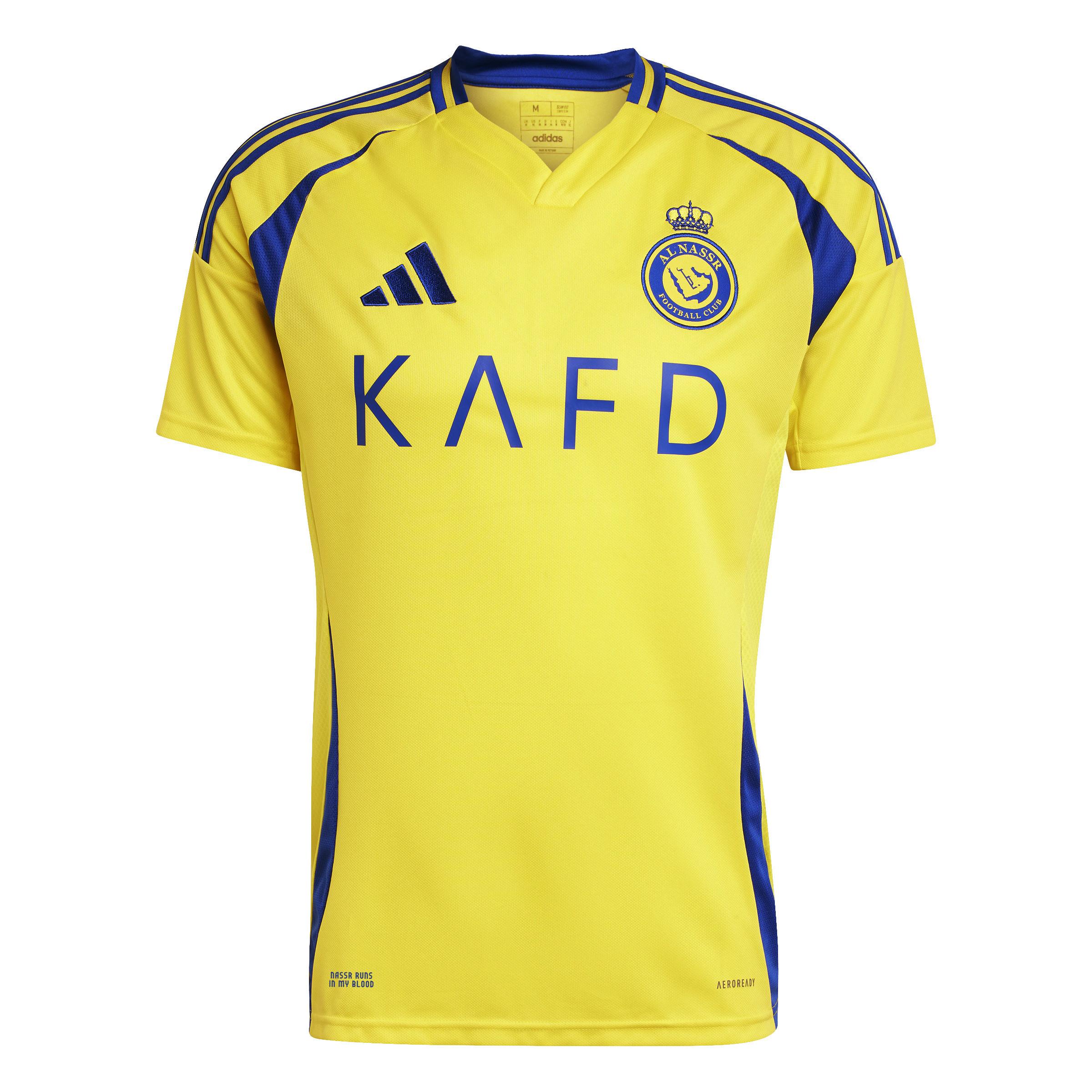 adidas  maglia home ronaldo al nassr fc 24/25 