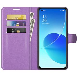 Cover-Discount  Custodia Oppo Reno6 - Custodia In Pelle 