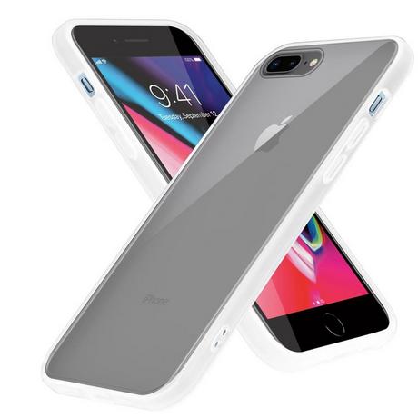 Cadorabo  Hülle für Apple iPhone 6 PLUS  6S PLUS  7 PLUS  7S PLUS  8 PLUS Hybrid mit TPU Silikon Innenseite 