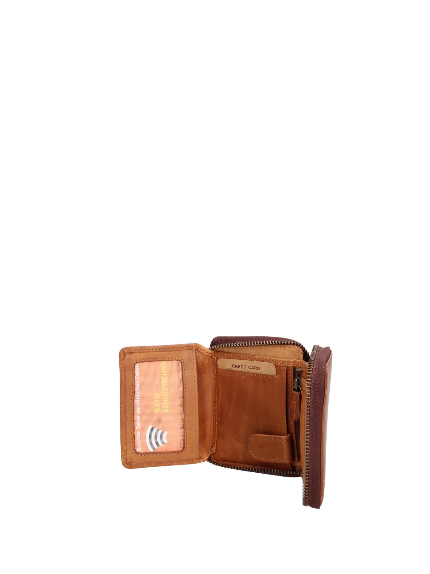 Hill Burry Bastian Nova Portafoglio con Cerniera  