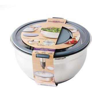 mastrad Rührschüssel mit Spritzschutzdeckel 24cm  