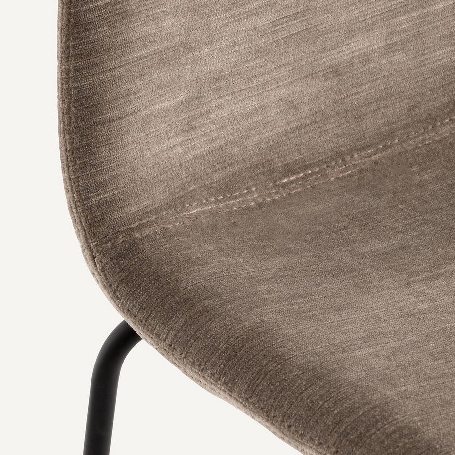 AM.PM Barstuhl Tibby mit Samtbezug  