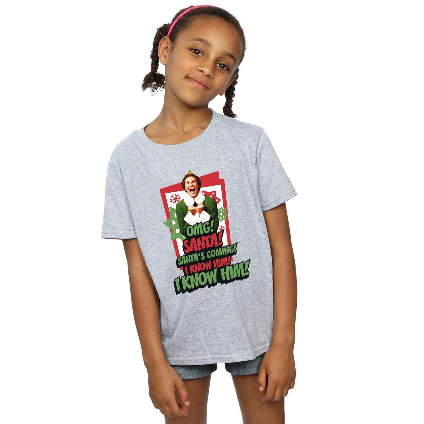 Elf  OMG Santa TShirt 