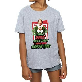 Elf  OMG Santa TShirt 