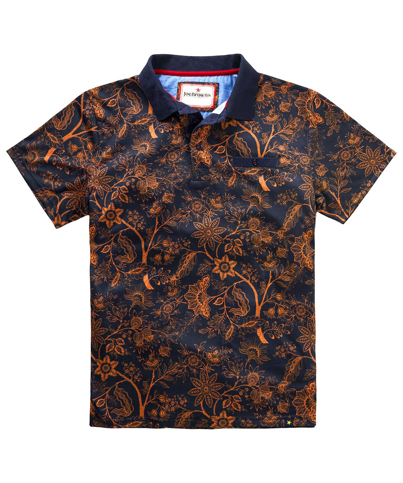 Joe Browns  Polo Floral Automnal 