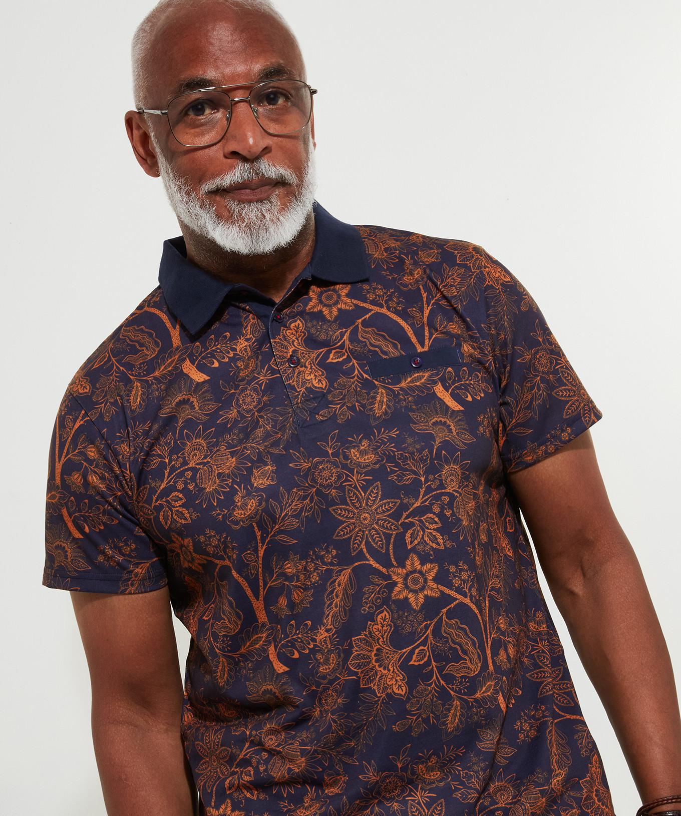 Joe Browns  Polo Floral Automnal 