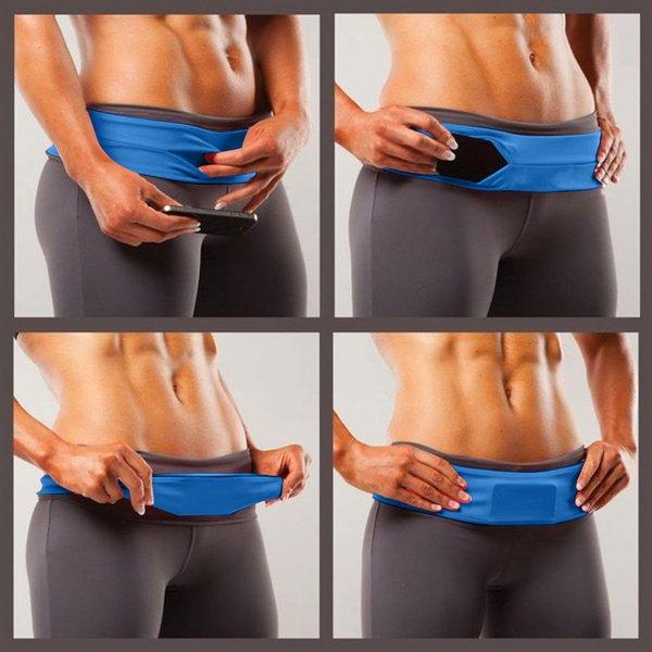 Avizar  Ceinture de Sport Multifonctions - Bleu 