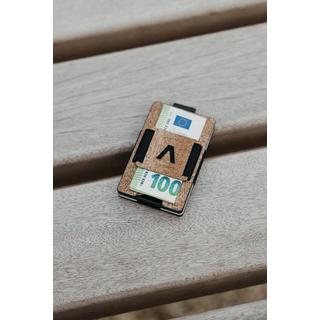 AVIATOR Smart Wallet Slide Holz Carbon  