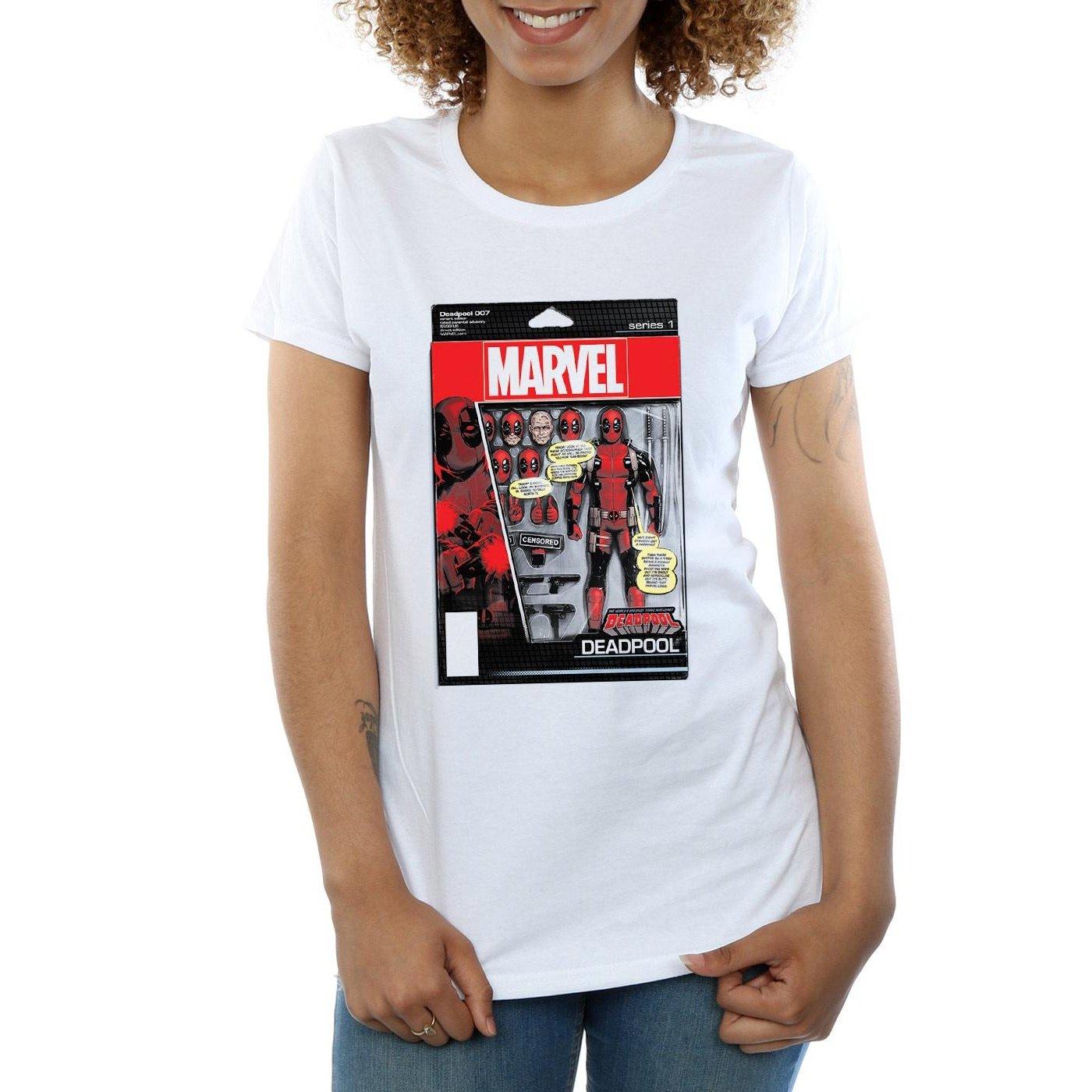 MARVEL  Tshirt DEADPOOL ACTION FIGURE 