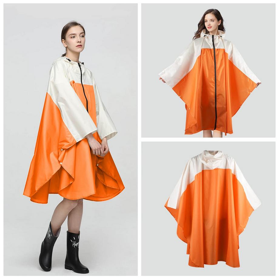 Alopini Poncho Antipioggia Traspirante Giacca Antipioggia Leggera  