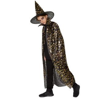 Tectake  Set unisex per bambini con cappello e mantellina Halloween 