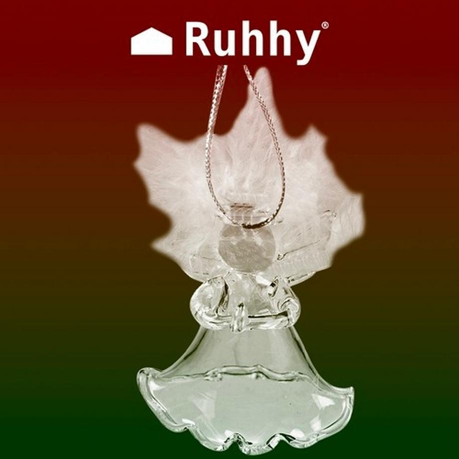 Ruhhy Transparente Kugeln - Engel, 6 Stk. Ruhhy 22497  