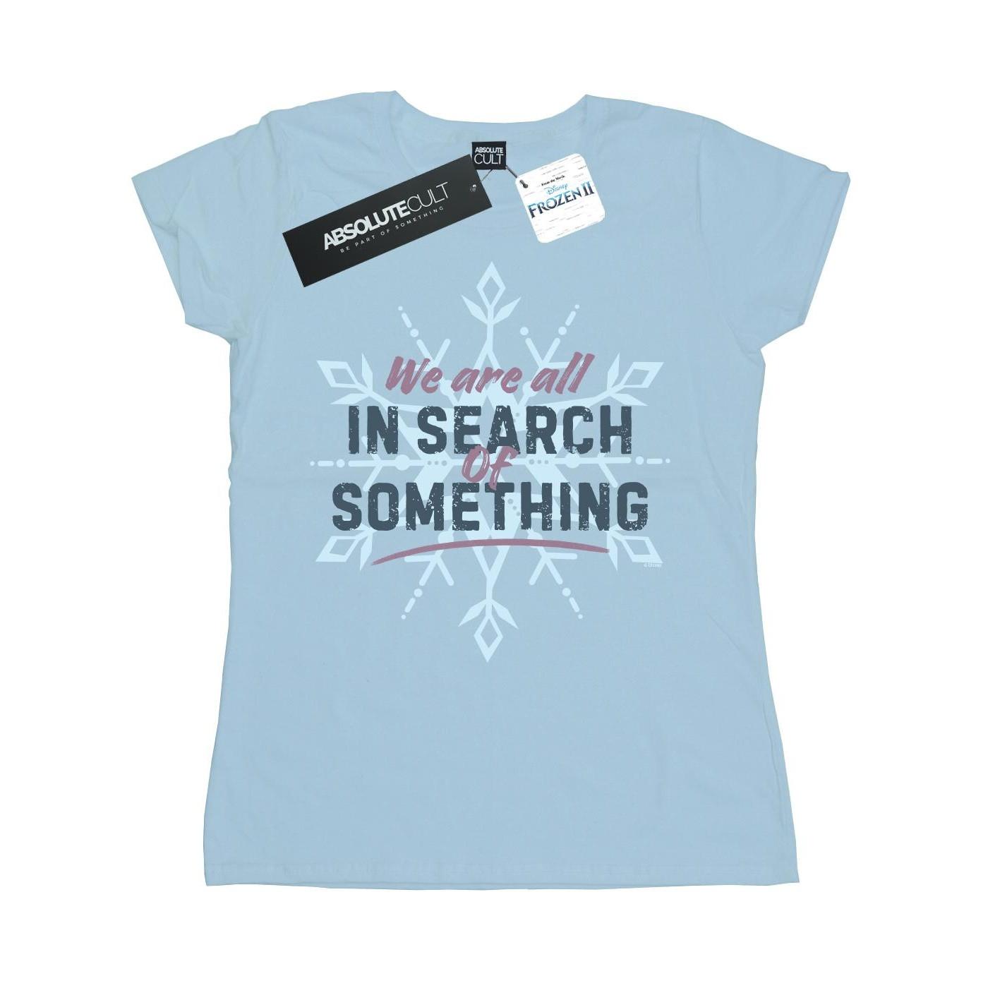 Image of Frozen 2 All In Search Of Something Tshirt Damen Himmelblau XXL