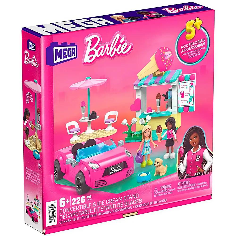 Image of Barbie Barbie Cabrio & Eisstand (225Teile)