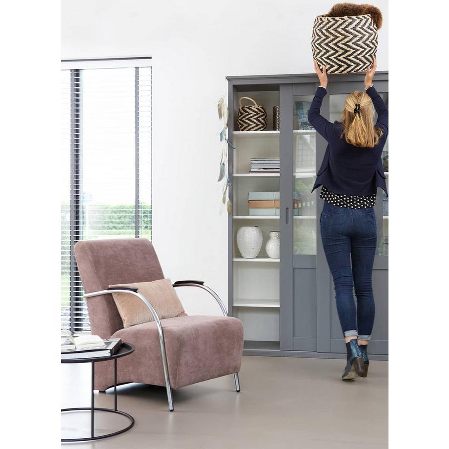 mutoni Table d&#039;appoint Ivar Noir 40x40  