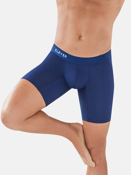 Image of Lange Boxershorts Classic Match Herren Blau S