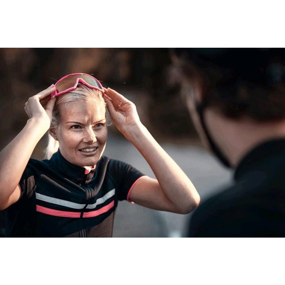 Bliz  Vision Pink - Brown w Pink multi Sportbrille 