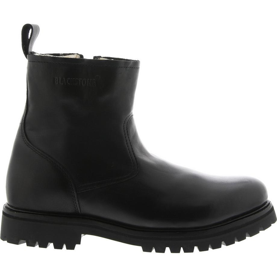 bottes à fermeture éclair avec fourrure om63