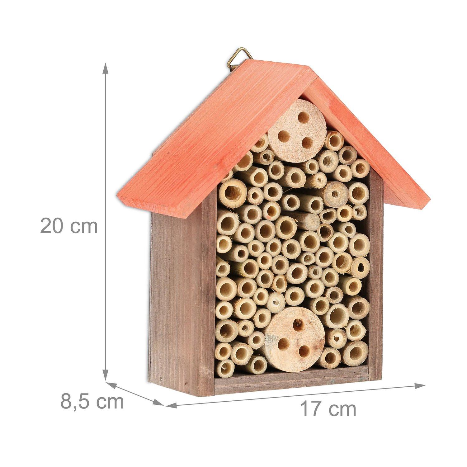 B2X Hôtel à insectes pour abeilles sauvages  