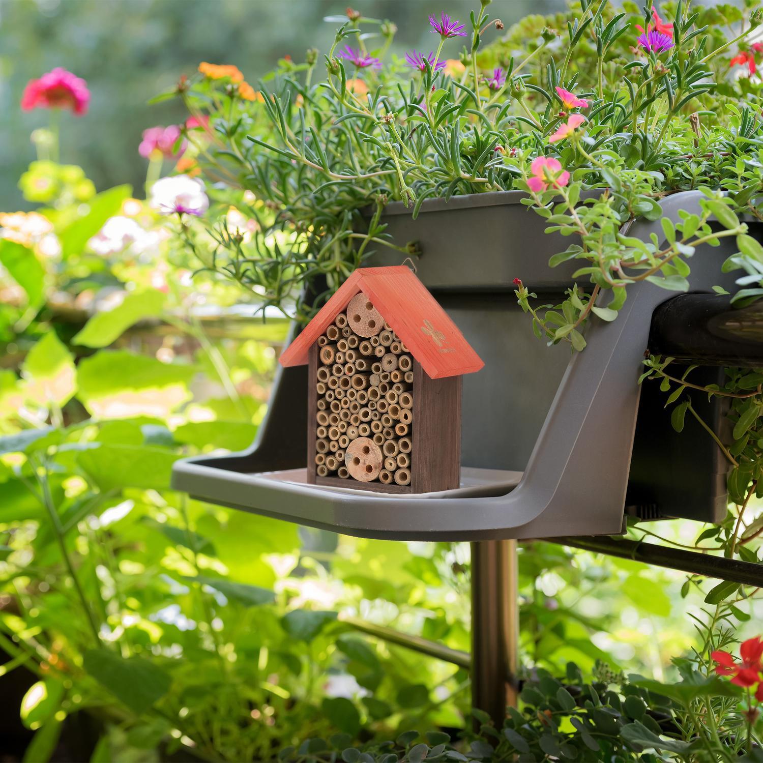 B2X Hôtel à insectes pour abeilles sauvages  