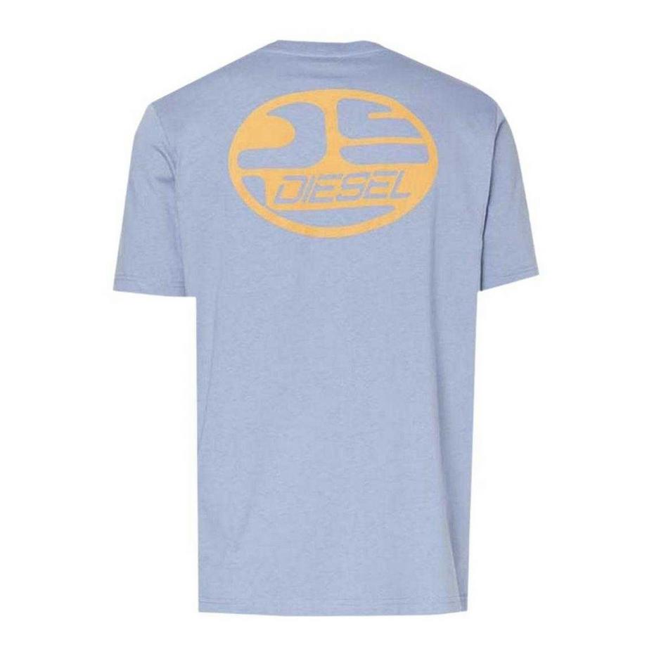 DIESEL  T-Shirt, Logo, Stein Gewaschen 