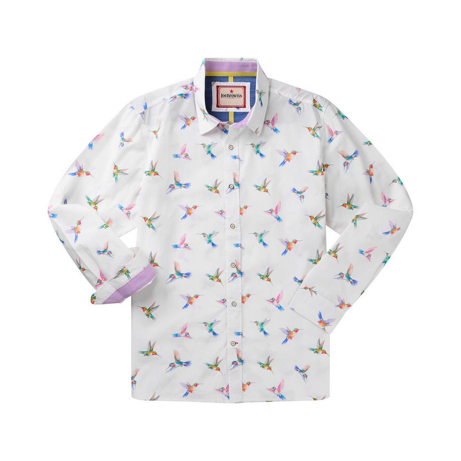 Joe Browns Camicia a maniche lunghe con motivo colibrì  