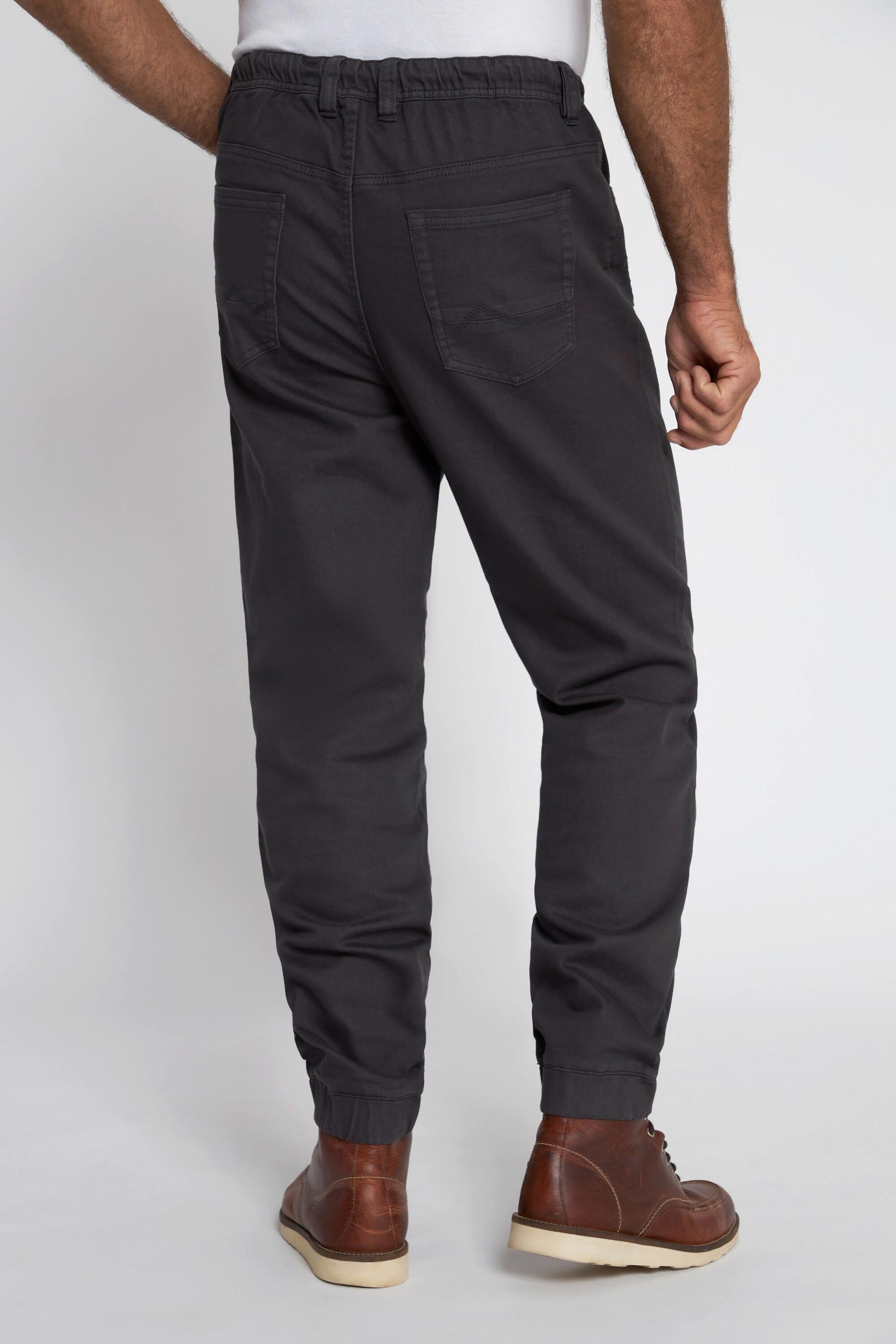 JP1880  Pantalon à enfiler FLEXNAMIC®, à taille élastique anthracite 