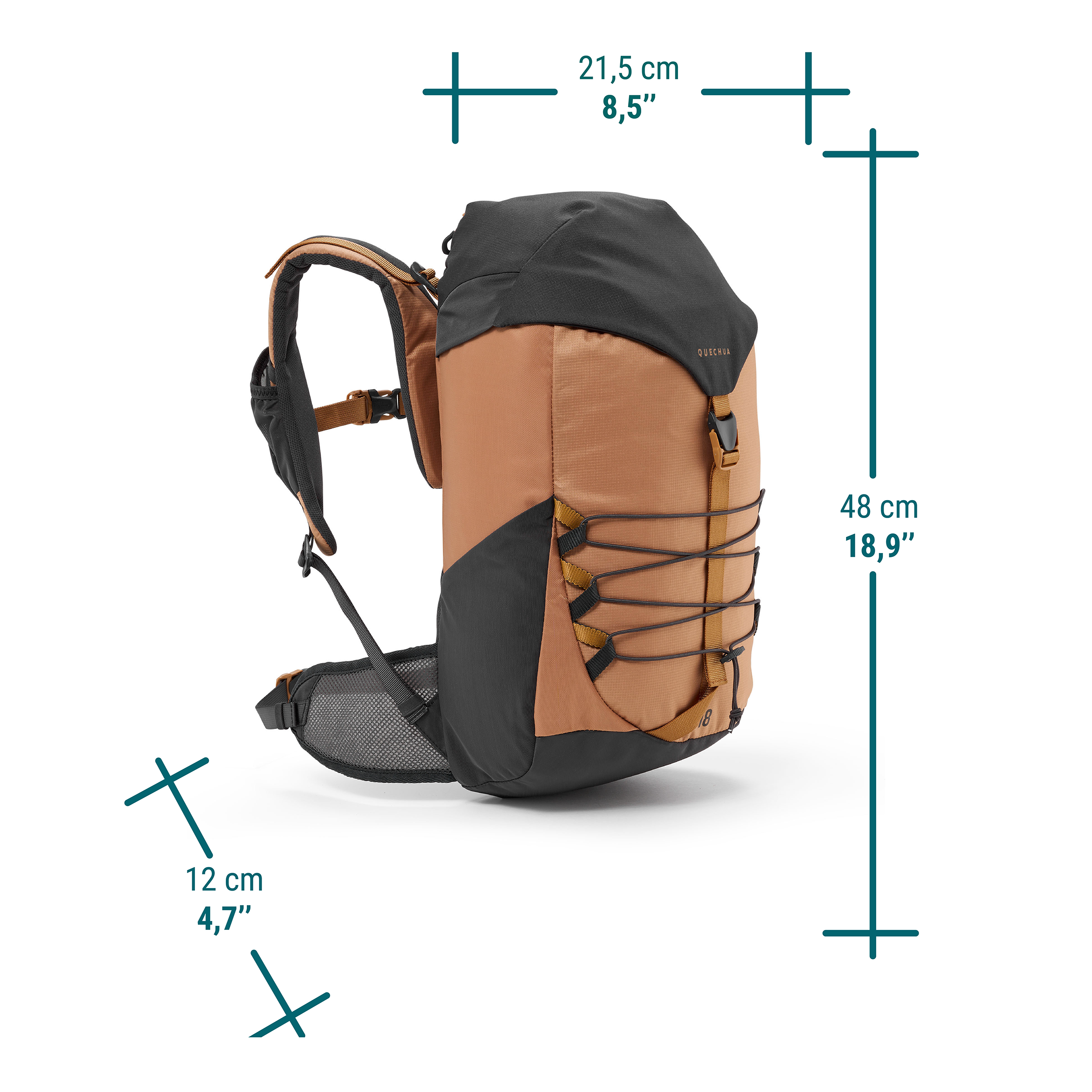 QUECHUA  Rucksack - MH500 