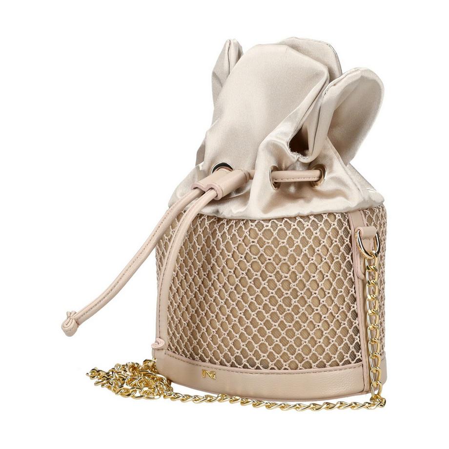 Nero Giardini Mesh Bucket Bag mit Kettenriemen  