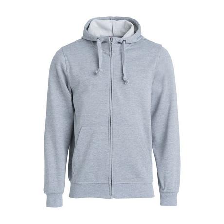 Clique  Basic Hoodie mit durchgehendem Reißverschluss 