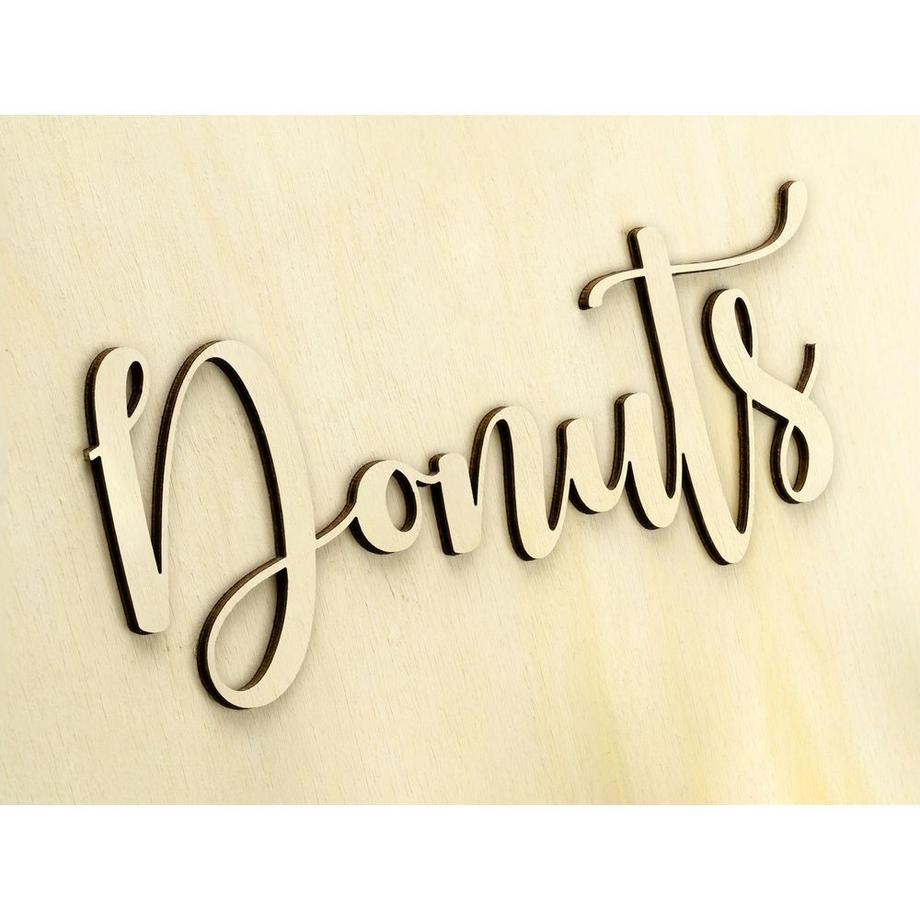 PartyDeco  Hochzeitsaccessoire Donut Wand 