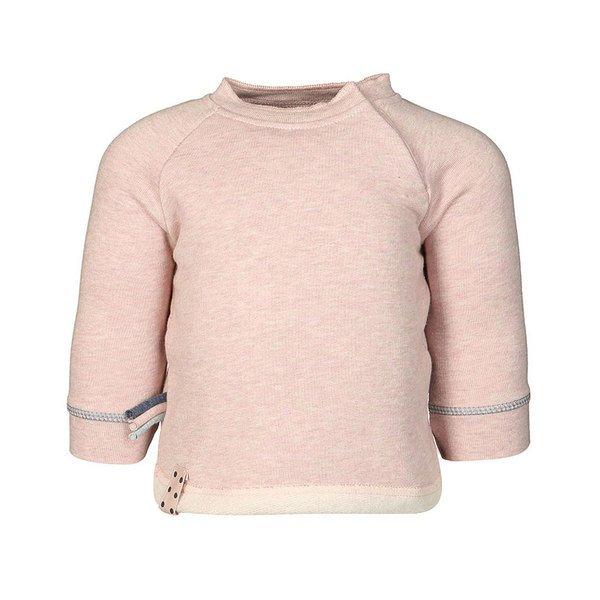 Image of Sweatshirt Aus Bio-baumwolle Unisex Rosa 18-24M