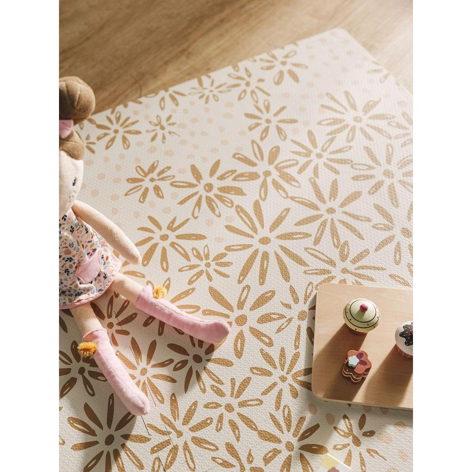 Benuta Tapis de jeu Daisy Beige  