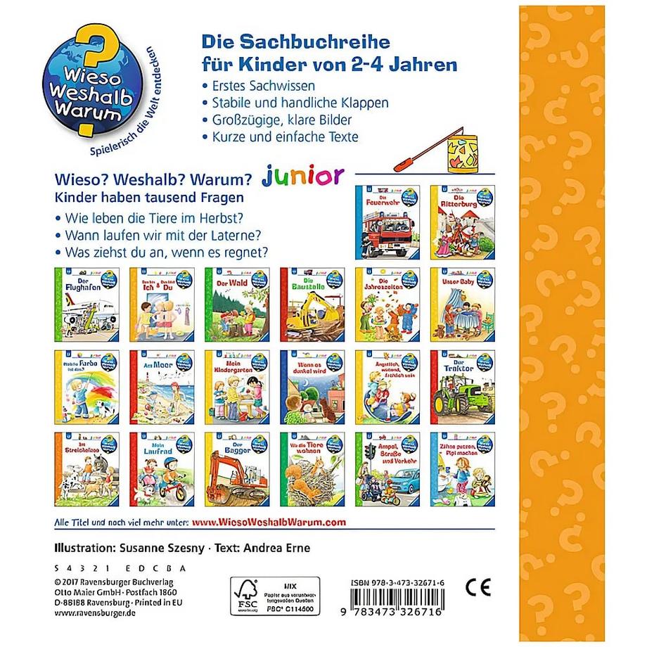 Wieso? Weshalb? Warum? junior, Band 61: Was machen wir im Herbst? Erne, Andrea; Szesny, Susanne (Illustrationen) Gebundene Ausgabe 