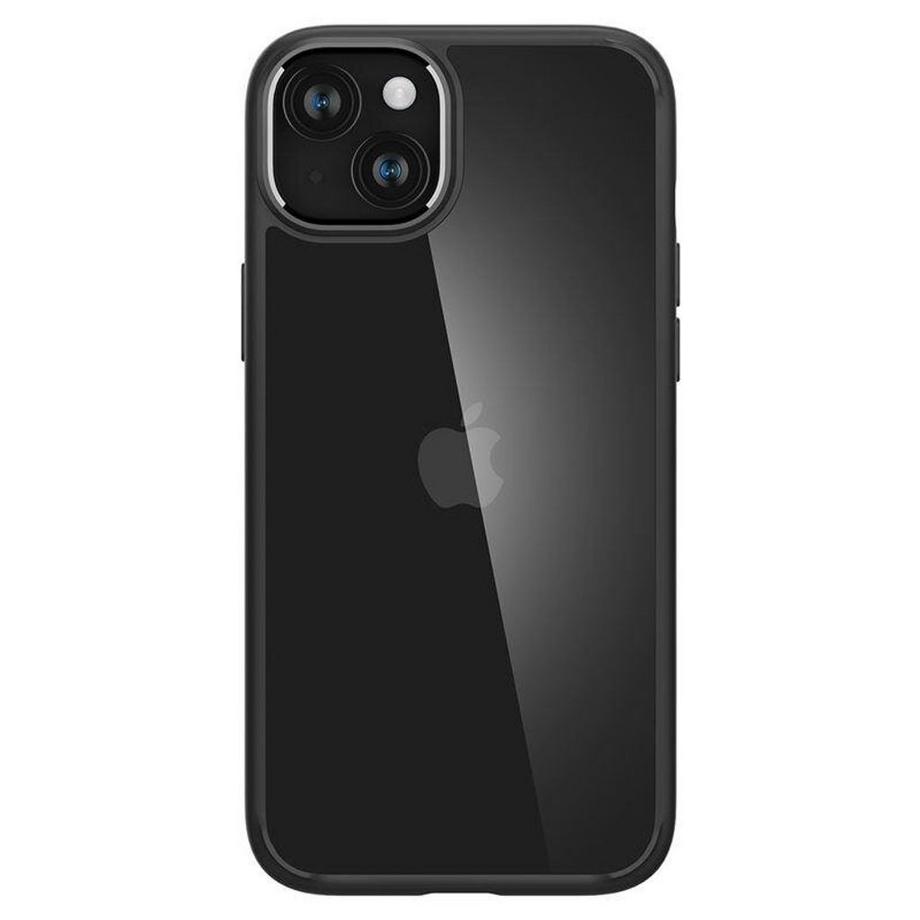 Coque Spigen iPhone 15 Plus Crystal Hybrid Matte - Noire