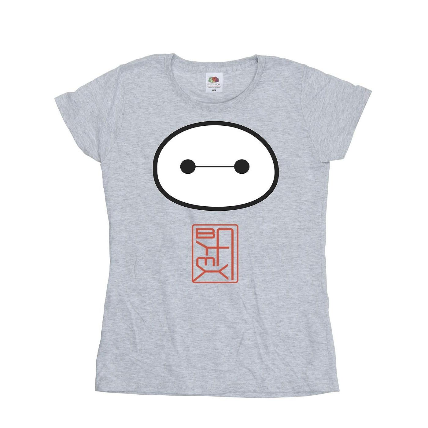 Image of Big Hero 6 Baymax Icon Tshirt Damen Grau L