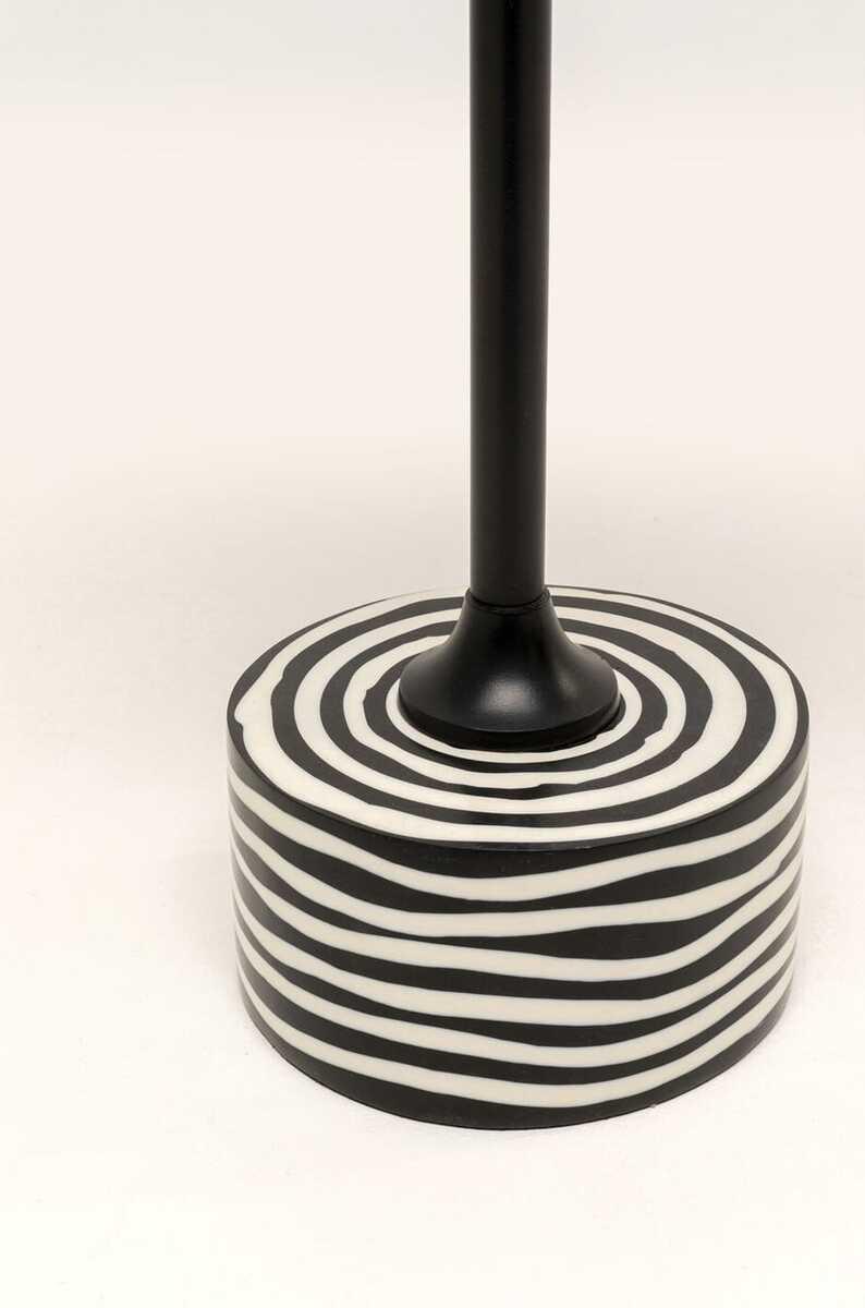 KARE Design Table d&#039;appoint Domero Swirl ronde 25  