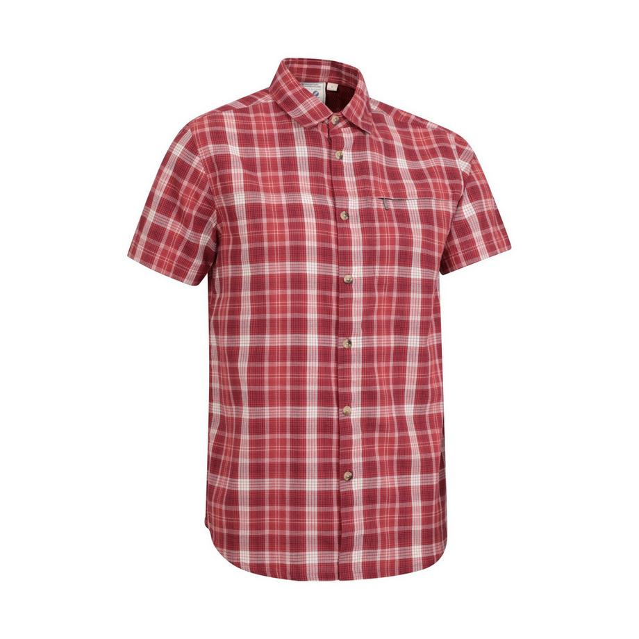 Mountain Warehouse Camicia a Maniche Corte Quadri Regular Fit  