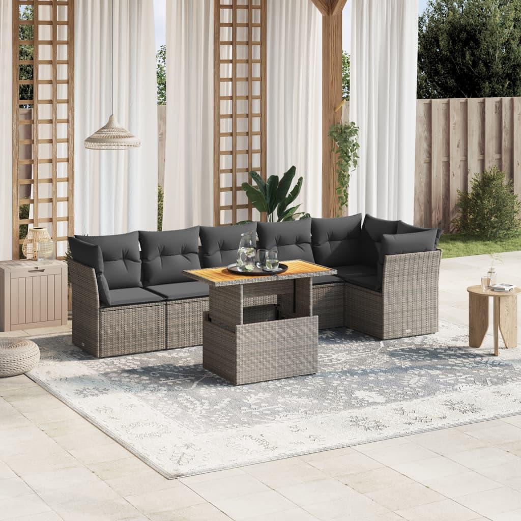 VidaXL Garten sofagarnitur poly-rattan  