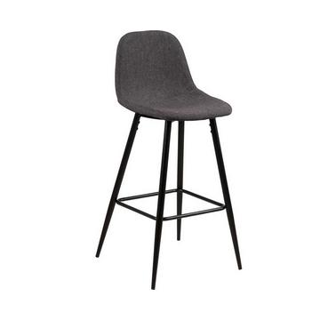 Tabouret de bar bas Lena Gris