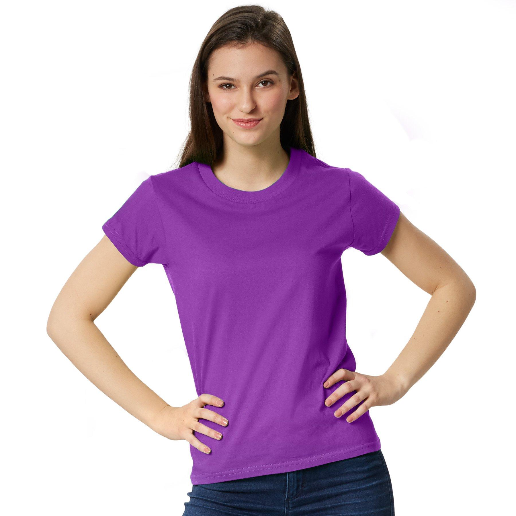 Image of T-shirt Frauen Damen Lila M