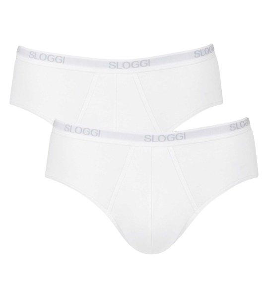 Image of Slip Casual Figurbetont Unisex Weiss XL