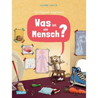 Was ist ein Mensch? Göhlich, Susanne; Göhlich, Susanne (Illustrationen) Copertina rigida 