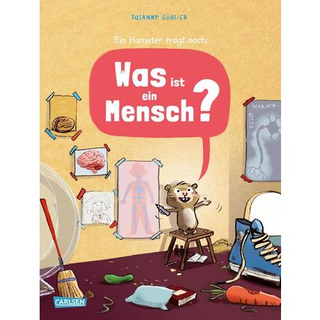 Was ist ein Mensch? Göhlich, Susanne; Göhlich, Susanne (Illustrationen) Copertina rigida 