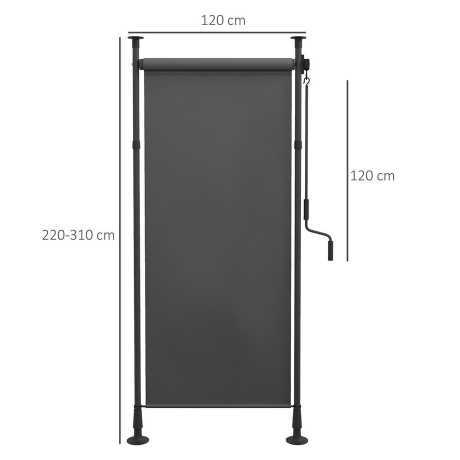 Outsunny Senkrechtmarkise  